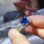 3 Carat Moissanite 925 Sterling Silver Ring