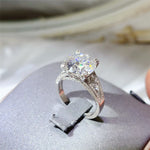 5 Carat Moissanite 925 Sterling Silver Ring