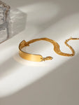 18K Gold-Plated Stainless Steel Bracelet