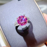 5 Carat Moissanite 925 Sterling Silver Ring
