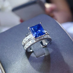 3 Carat Moissanite 925 Sterling Silver Ring