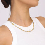 Two-Tone Chain Link Jewelry Set