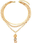Stainless Steel Layered Necklace