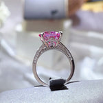 5 Carat Moissanite 925 Sterling Silver Ring