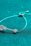 2 Carat Moissanite 925 Sterling Silver Bracelet