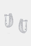 Moissanite 925 Sterling Silver Earrings