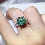 5 Carat Moissanite 925 Sterling Silver Ring