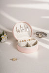 PU Leather Travel Jewelry Box