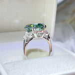 10 Carat Moissanite 925 Sterling Silver Ring