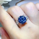 5 Carat Moissanite 925 Sterling Silver Ring