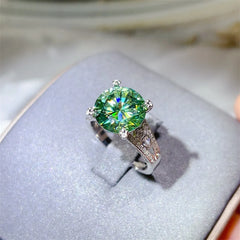 5 Carat Moissanite 925 Sterling Silver Ring